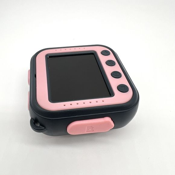 Kids Action Camera Pink Underwater w/Waterproof Hard Case & Mounting Accessories - Picture 15 of 16